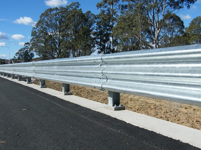 Crash Barrier Installation